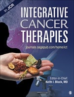 Cover of Integrative Cancer Therapies Journal