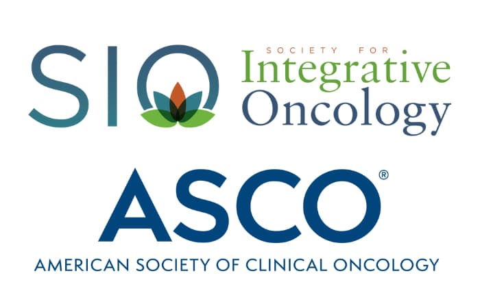 Society for Integrative Oncology and American Society for Clinical Oncology logos