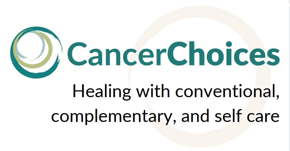 CancerChoices logo with our tagline