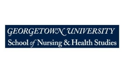 Georgetown University School of Nursing & Health Studies logo