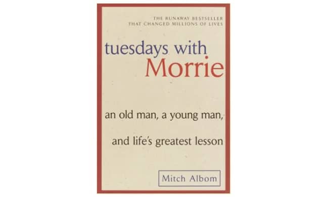 Tuesdays with Morrie book cover